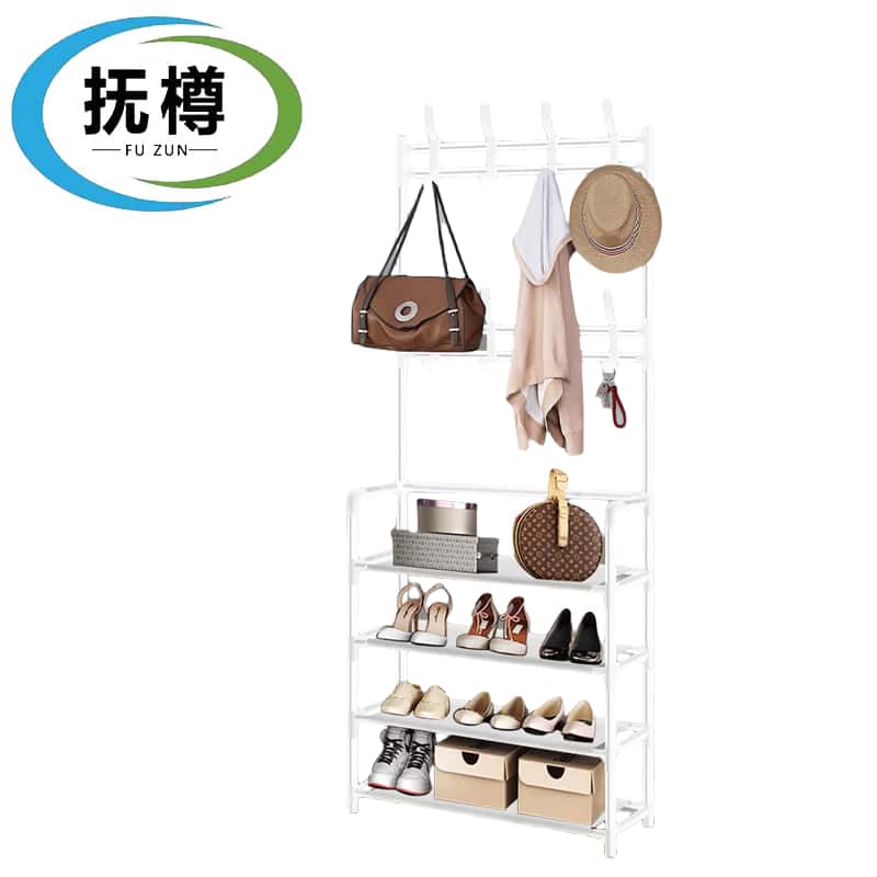 抚樽 鞋架 白色 四层白色60*26*155cm个