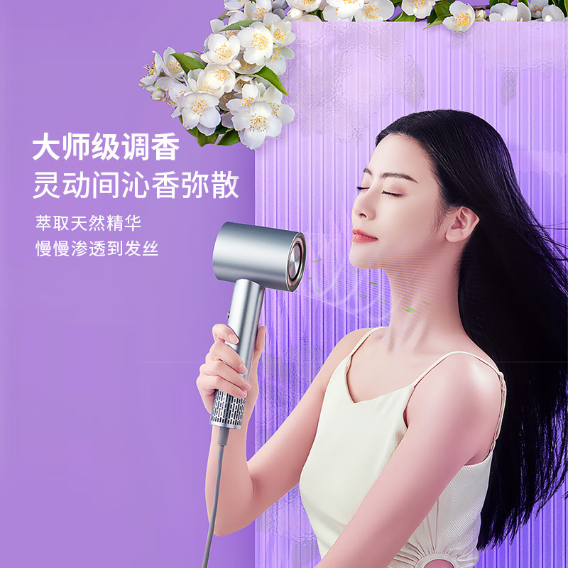 (顺丰发货)西屋电吹风机HS500皎月灰高清大图