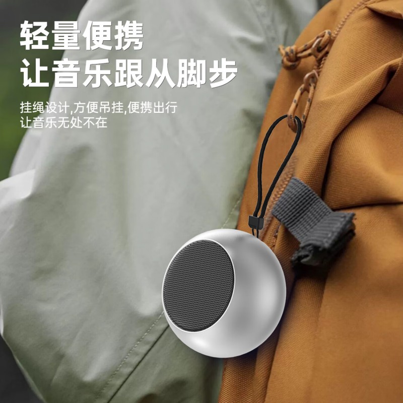 塞尔兰斯蓝牙音箱低音炮高音质电脑桌面音响车载迷你小型台式机收款电脑家用便携式扬声器 DZ-017高清大图