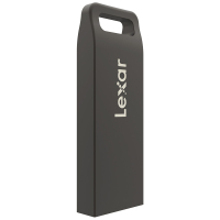 雷克沙(Lexar)M37 U盘32GB 高速USB3.0读速100MB/s写30MB/s小巧便携 坚固金属外壳 灰色