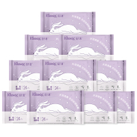 舒洁(Kleenex)女性湿厕纸24片*20包装 专业用于私处擦拭 经期护理清洁湿纸巾湿巾