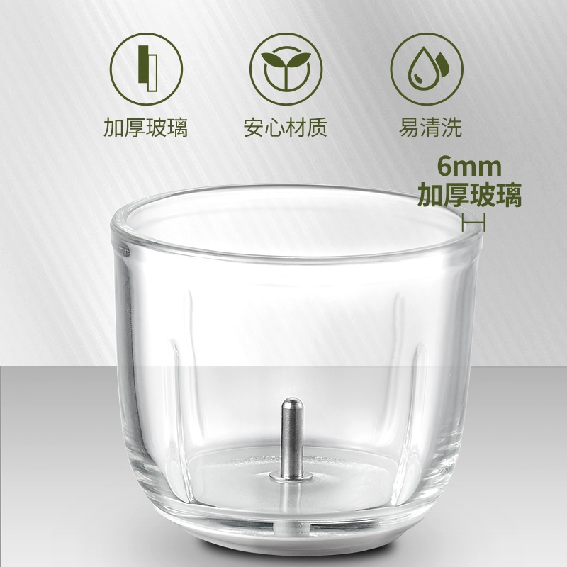 宝宝辅食机婴儿小型迷你绞肉机多功能电动无线料理机搅拌机_100粉色塑料杯体充电式绞肉辅食蒜泥