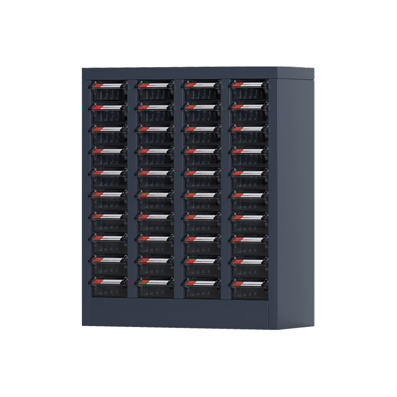 臻远 ZYLJG-W61 零件柜 40抽透明无门小号 526*220*620