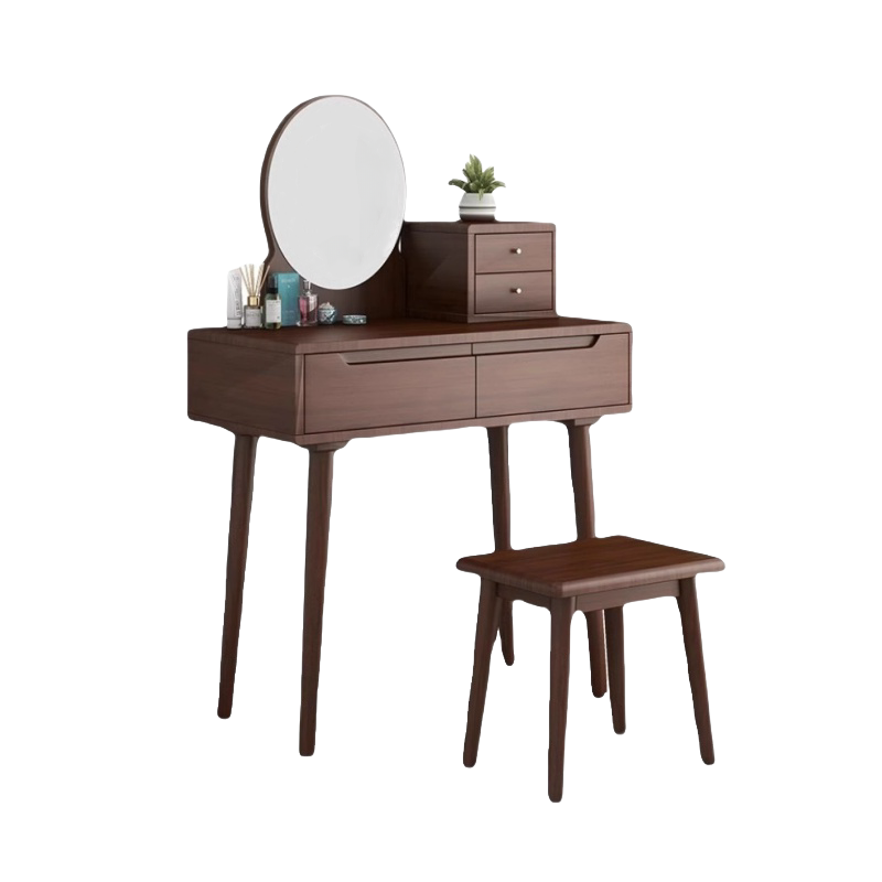 铭思达梳妆台80cm含凳套高清大图