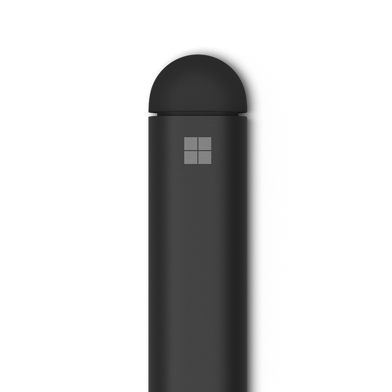 微软Surface Slim Pen超薄触控笔 超轻4096级压感倾斜感应 橡皮擦按钮surfacepro7适用苏宁自营