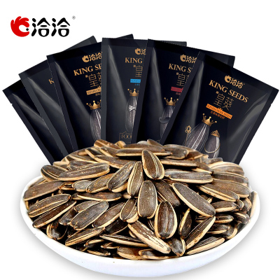 洽洽皇葵瓜子恰恰坚果炒货零食自营混合口味(随机)110g*6袋