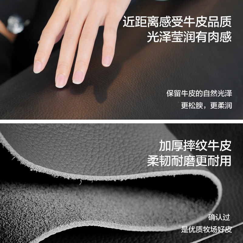 意式极简零靠墙电动功能沙发大象耳朵简约客厅头层牛皮沙发-卡尔适许愿高清大图