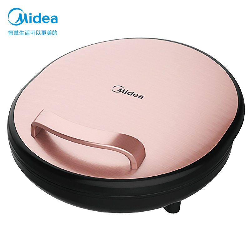 美的(Midea)电饼铛MC-JH3401双面加热多功能加深款煎烤机 家用悬浮多功能加深款煎烤机