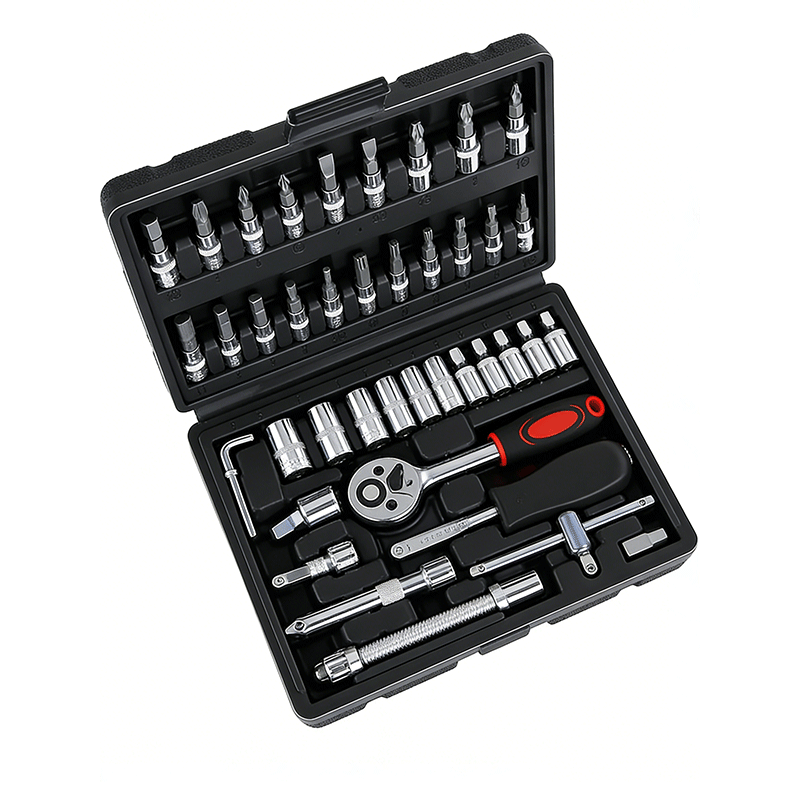 鑫睿辉 套筒扳手工具套装 WXXB-046 套高清大图