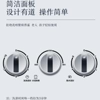康佳(KONKA)10公斤KG 半自动洗衣机双桶双缸大容量家用洗衣机 老式脱水甩干洗干一体机XPB100-359S