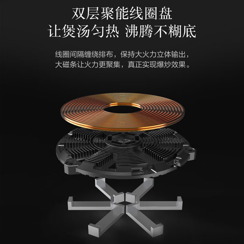 美的(Midea)电磁炉 2200W大功率一键爆炒触控电磁炉灶家用 多档调节 智能定时RT2240(2140升级版)高清大图