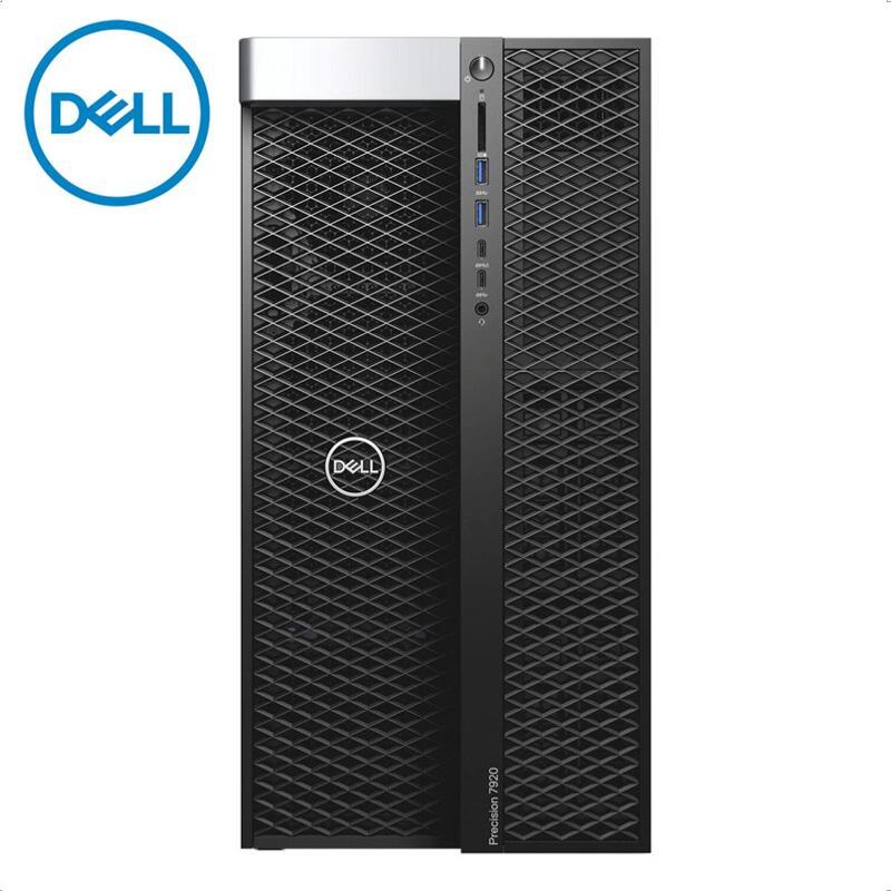 戴尔商用台式工作站 Dell Precision 7920 Tower 042 23寸液晶 INTEL XEON4110×2 16G 500G P2000