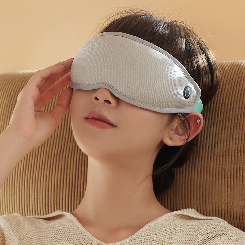 艾迦(AI-HOME)冷热敷多频震动AI-H30眼部按摩仪3D贴合眼球设计智能定时眼罩