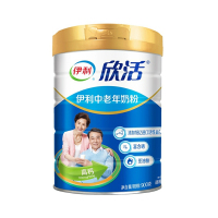 伊利欣活中老年奶粉900克罐装成人奶粉营养早餐冲饮 活性益生菌送礼佳选