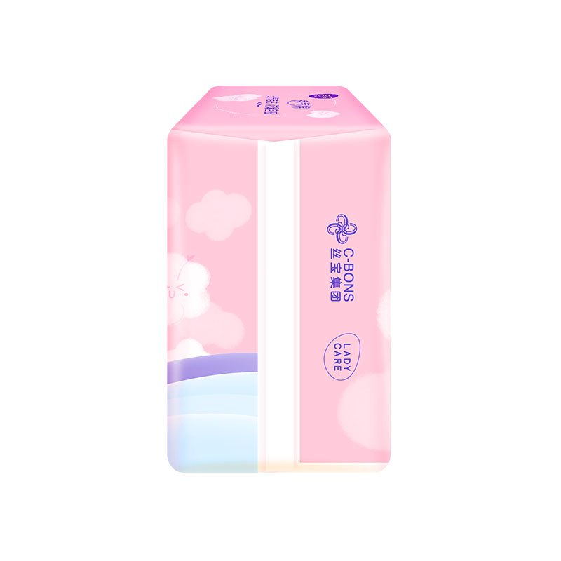 洁婷(ladycare)迷你卫生巾180mm*12片棉柔护垫无护翼姨妈巾 日用卫生棉