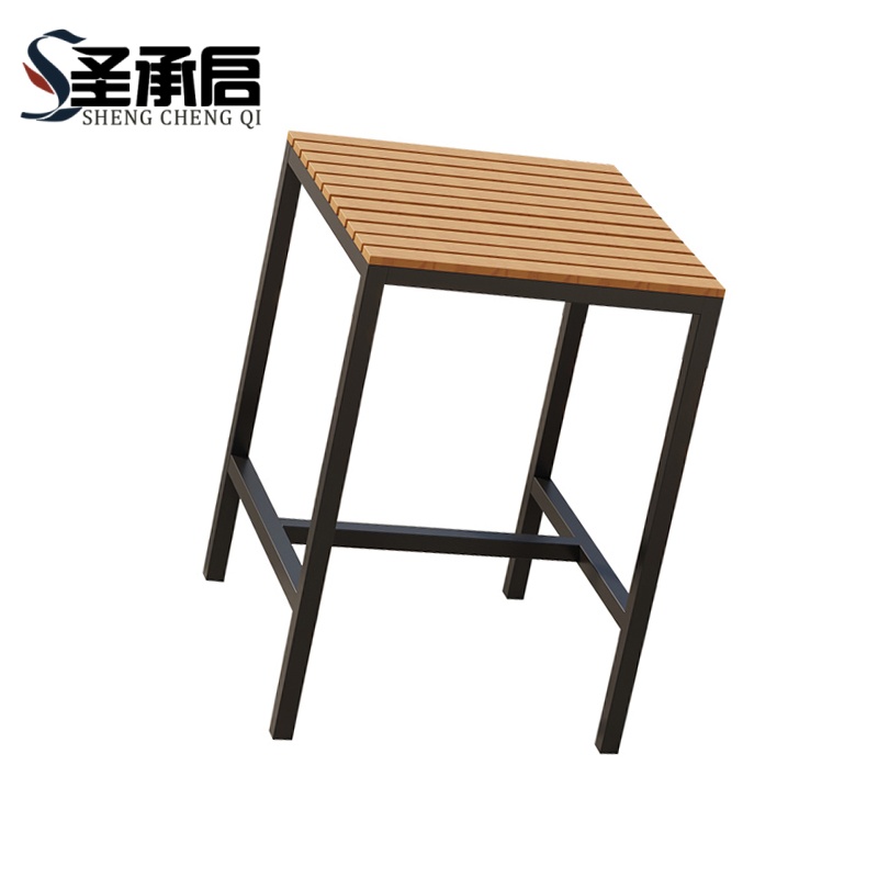 圣承启 高脚桌 70cm方桌 张高清大图