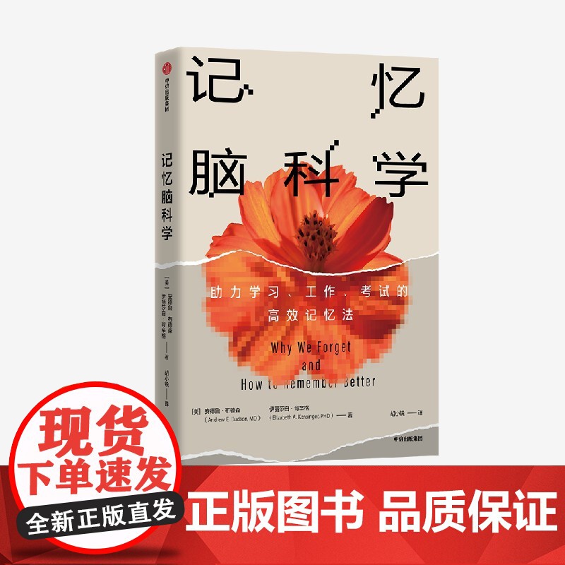 记忆脑科学 助力学习 工作 考试的高效记忆法 安德鲁E布德森著 一本帮助你改善记忆 掌握巧妙记忆法的实用而有趣的科普书高清大图