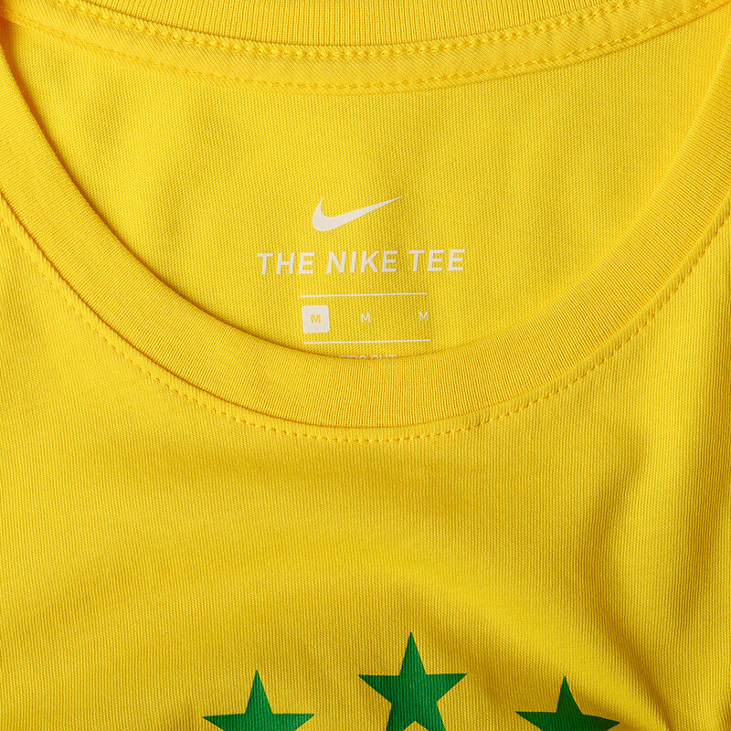 耐克（NIKE）2018年夏季新款男子世界杯巴西国家队主题短袖T恤 908367-749
