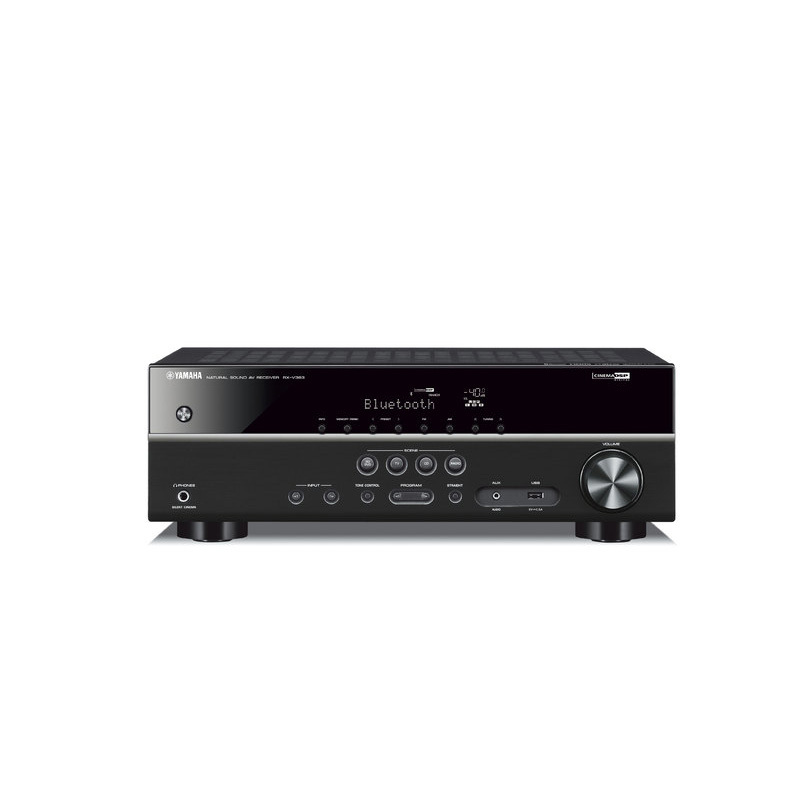 雅马哈(YAMAHA)RX-V385音响 音箱 家庭影院 AV功放 5.1声道数字功率放大器黑色