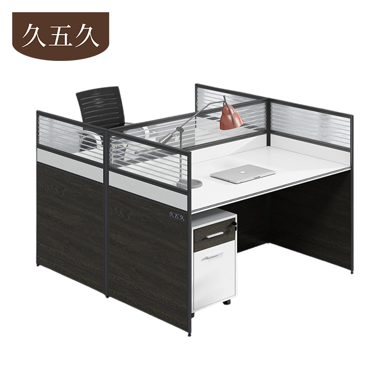 久五久 屏风工位 双人位张高清大图