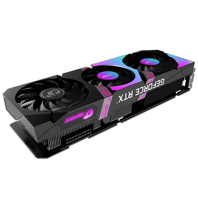 七彩虹iGame GeForce RTX 3060 TI Ultra OC LHR+鑫谷750W全模爱国版电源 显卡套装
