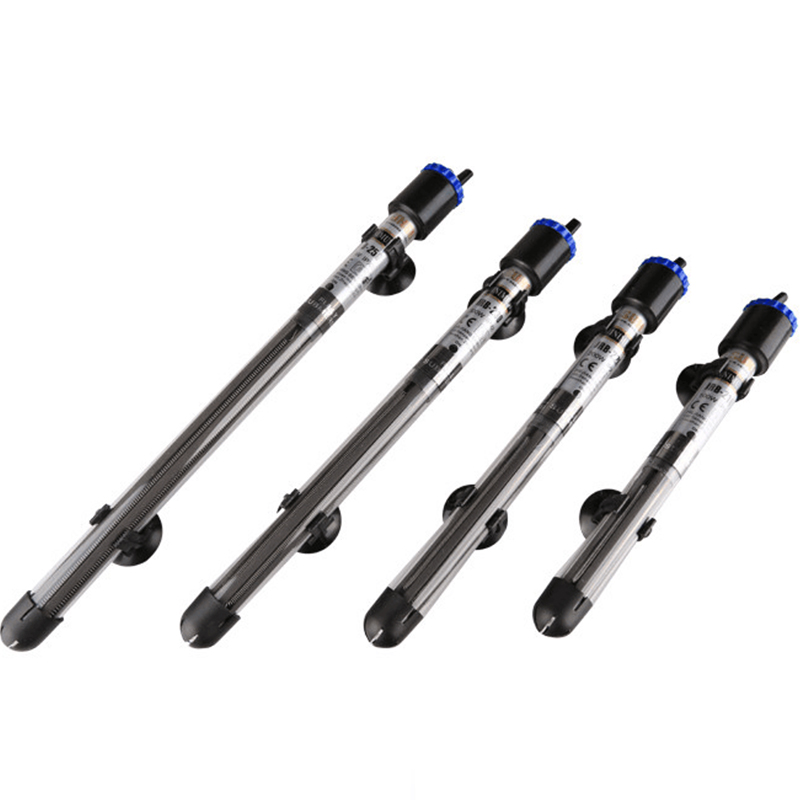 水族箱鱼缸防爆玻璃加热棒自动恒温不锈钢加热棒温控加热器高清大图