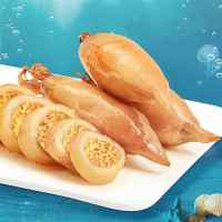 来伊份带籽鱿鱼仔155g海鲜墨鱼仔小吃即食鱿鱼海味零食