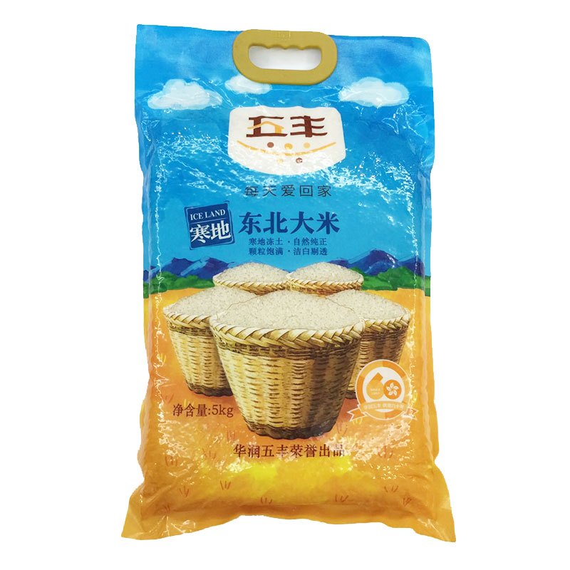 晋唐华润 五丰寒地东北大米 5KG/袋