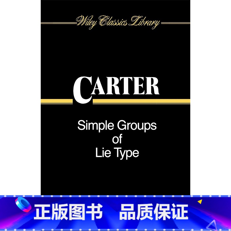 李型单群 原价3404 [正版]社科学术书-数学相关1原版图书捡漏 清仓 英文原版 高等数学微积分数学概率论统计学函数方高清大图