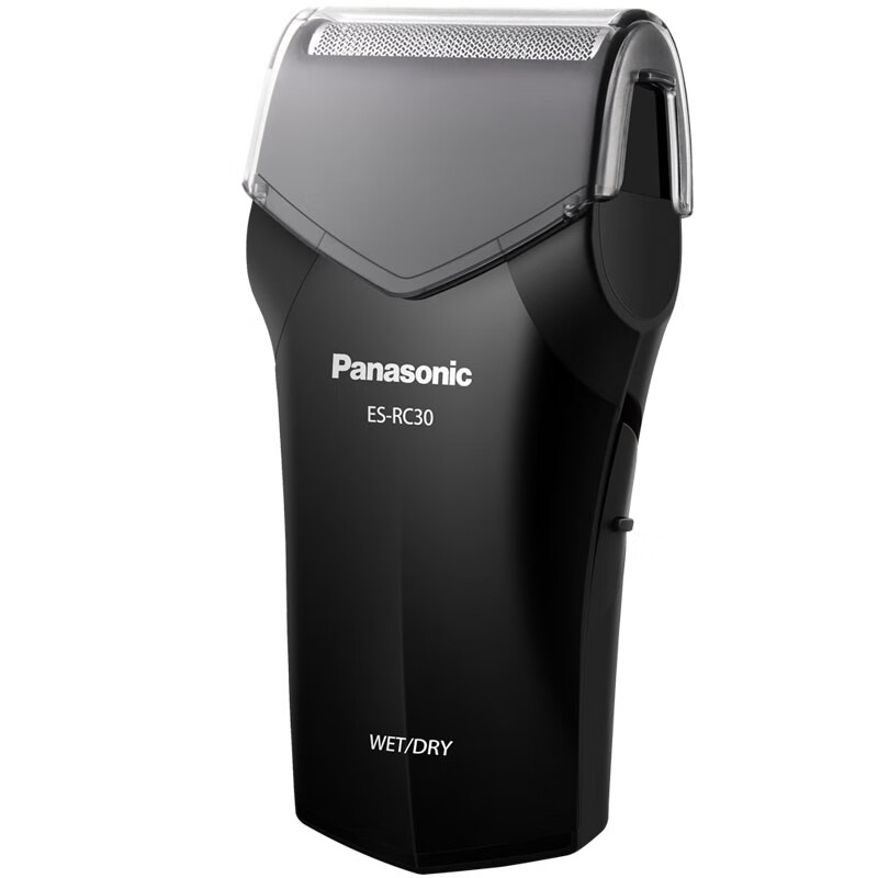 松下(Panasonic)电动剃须刀ES-RC30-K405黑往复式刮剃胡刀卡片式胡须刀便捷旅行出差刮胡刀