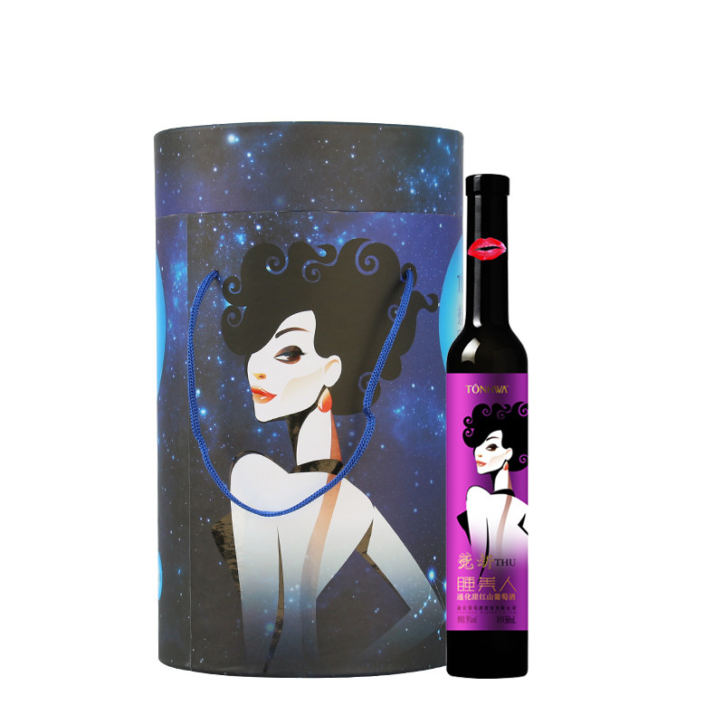 通化(TONHWA)通化甜红山葡萄酒(莞妍睡美人)360ml*7瓶