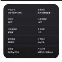 新飞多门冰箱BCD-310WGV8EC