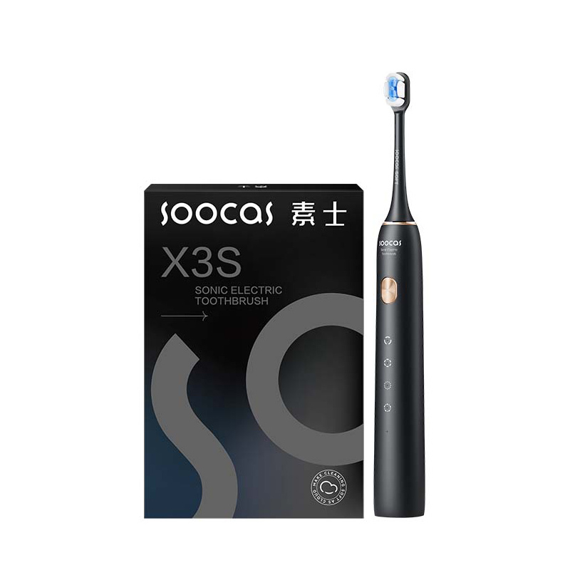 素士(SOOCAS) 声波 电动牙刷X3S黑