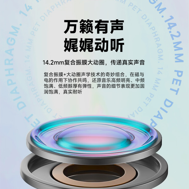 爱国者(AIGO) 运动挂脖式蓝牙耳机[超长续航115小时]可插卡-黑W07 / 个高清大图