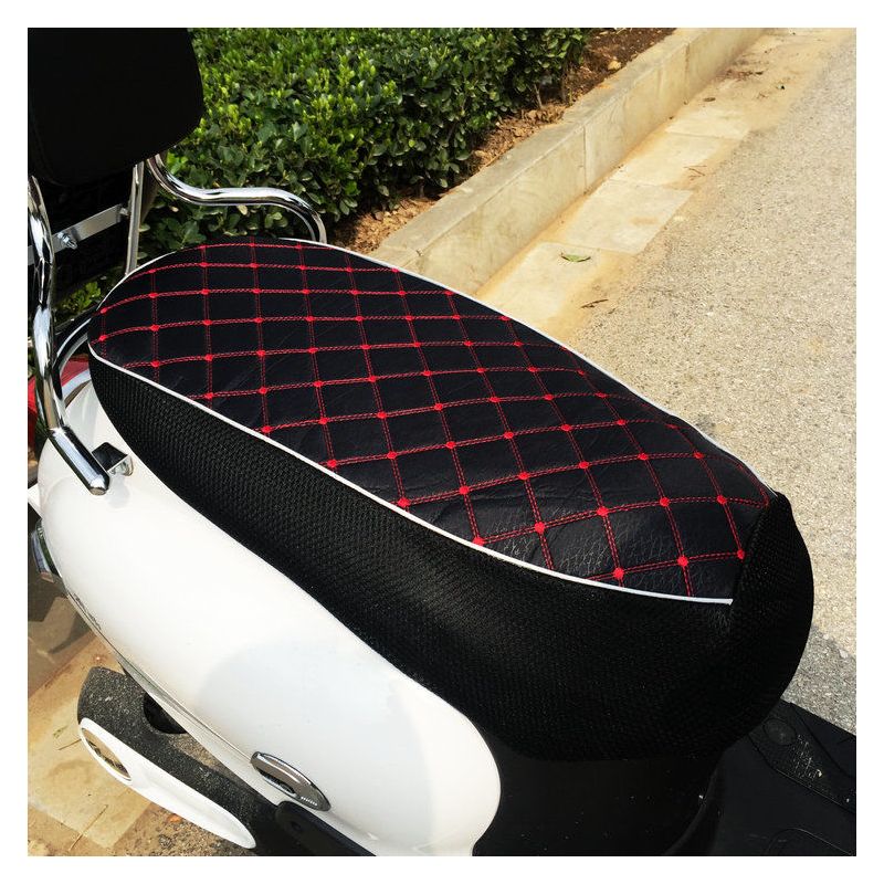 电动摩托车坐垫套防晒防水电瓶车踏板车坐垫套座套保暖套冬季四季