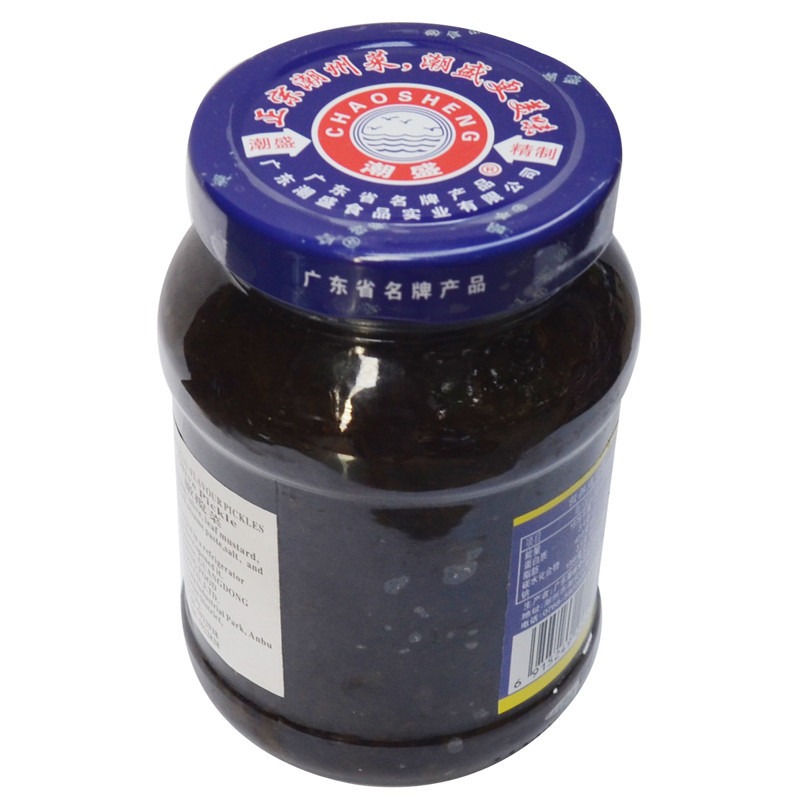 潮盛 橄榄菜450g*2 瓶装 橄榄菜 榨菜酱菜下饭小菜 佐餐咸菜开味菜 早餐泡面开味好搭档