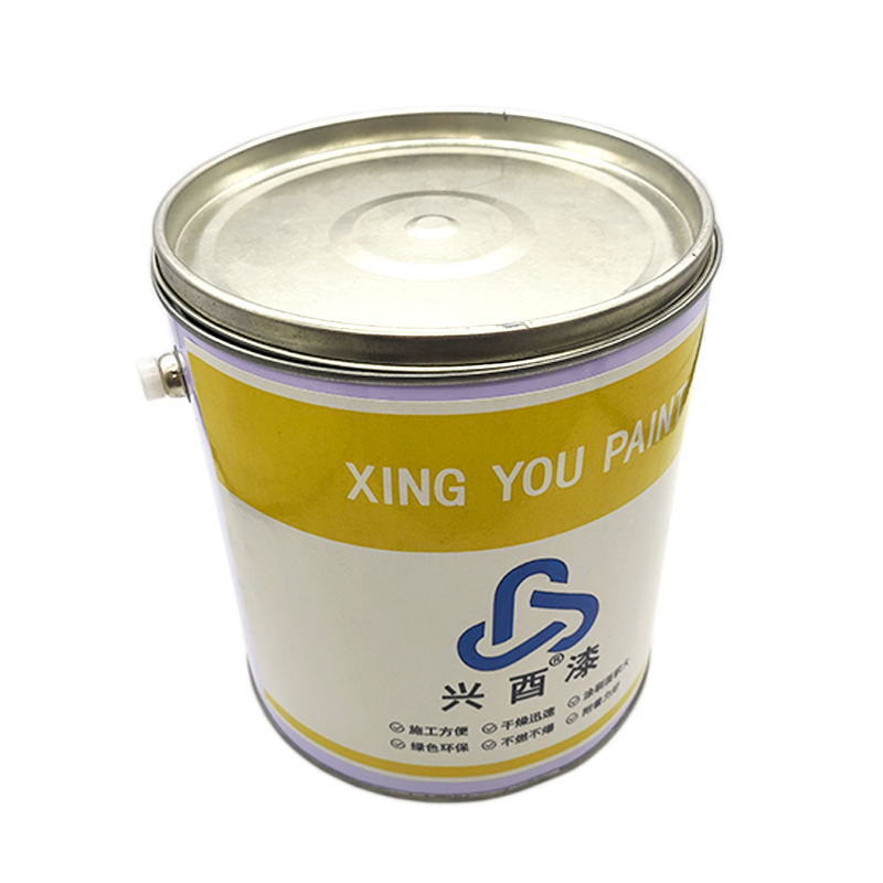 兴酉 醇酸调和漆 黄色3kg 桶高清大图