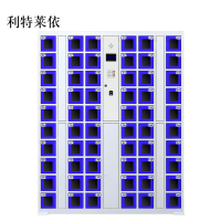 利特莱依智能手机柜存放柜充电柜存包柜储物柜60门充电透明款