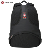 SWISSGEAR 背包双肩包商务笔记本电脑包15.6英寸旅行包 SA-9602黑色[邮政银行专供款,其他拍下不发货]
