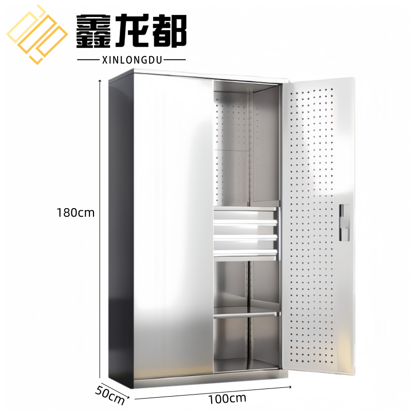 鑫龙都 钢制工具柜三抽台