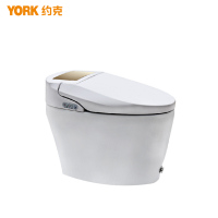 约克(YORK)智能马桶一体式智能座便器连体式喷射虹吸式带遥控模式全自动坐便器地排YK-MZ2