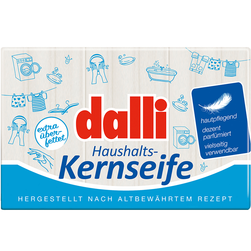 达丽(dalli) DL030 100g强力去污家庭 3块/包 洗涤皂 300克/包 (计价单位：包)