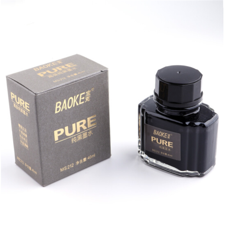 宝克MS212钢笔墨水黑色40ml