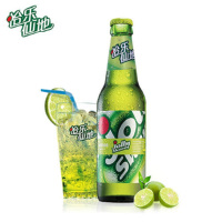 怡乐仙地柠檬啤酒瓶装330ml