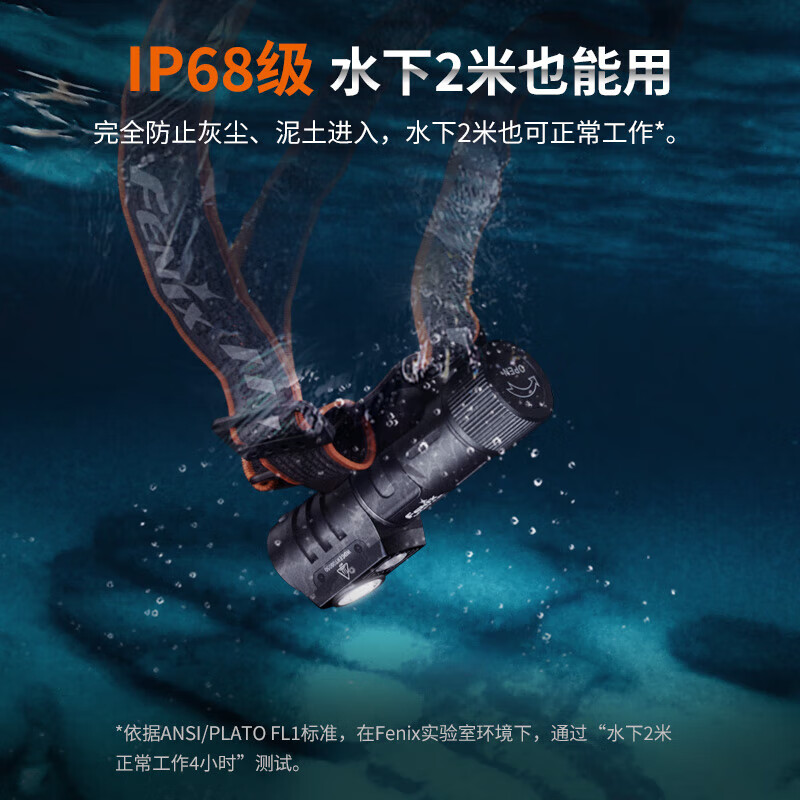 Fenix HM71R高性能多用途工业头灯 2700流明高清大图