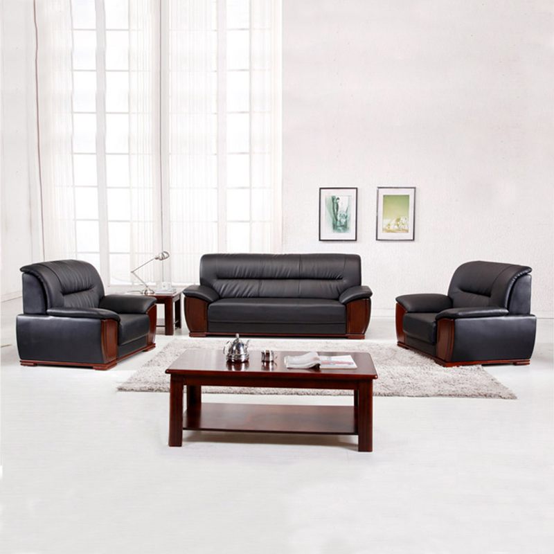 徽源昇TCJS——786商务会客区三人位办公室沙发+2个单人位办公沙发