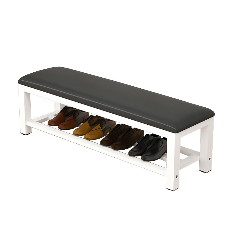锦北 软包长条凳换鞋凳健身房休息凳浴室凳洗澡凳床尾凳 1.2米双层