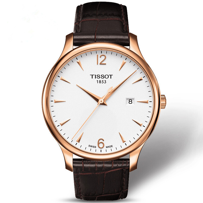 天梭(TISSOT)瑞士品牌俊雅系列石英表男表男士T063.610.36.037.00
