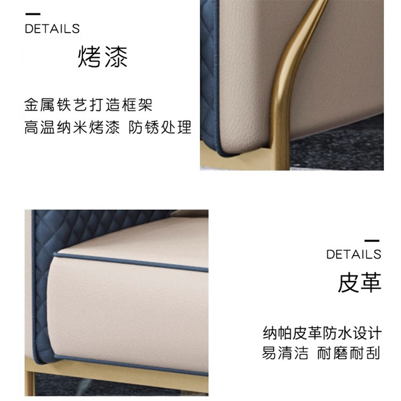 帝德龙休闲桌洽谈桌椅CJ5 800*750mm高清大图