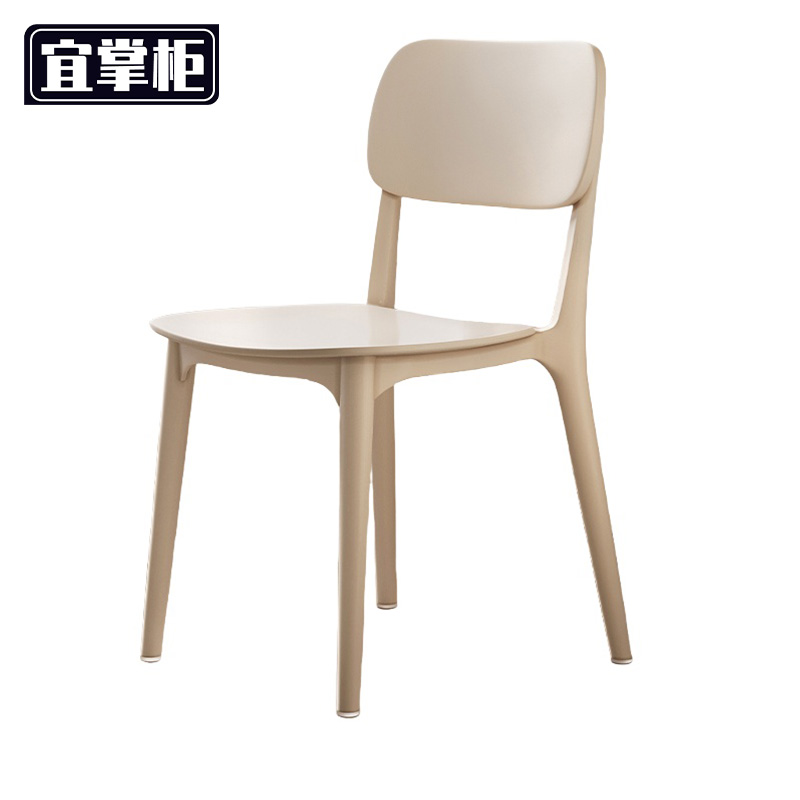 宜掌柜 塑料餐椅 43*43*80cm 张高清大图